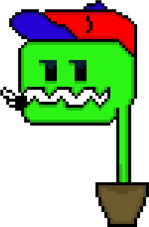 Venus Flytrap - Pixel Art Sphere Tutorial (670x770)