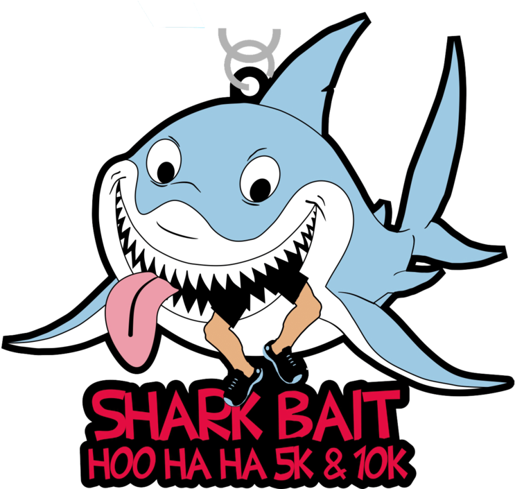 Shark Bait Hoo Ha Ha 5k & 10k - Shark Bait Hoo Ha Ha 5k & 10k (800x704)