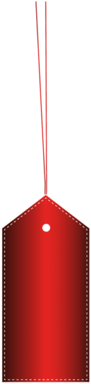 Download Red Template Label Transparent Clipart Png - Circle (190x760)