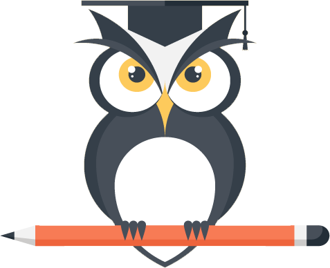Wisdom Clipart - Owl And Wisdom Vector (477x388)