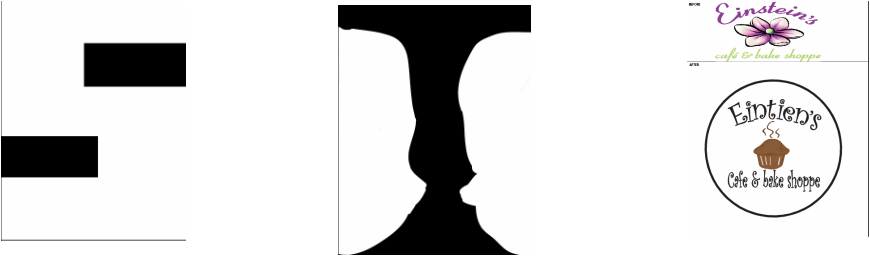 Organic And Geometric Shapes - Silhouette (870x256)