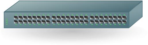 This Free Clip Arts Design Of 48 Ports Switch Nicolas - This Free Clip Arts Design Of 48 Ports Switch Nicolas (900x900)