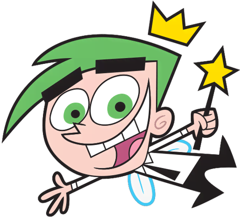 Cosmo From The Fairly Oddparents Cartoon Nickcom - Fairly Oddparents Cosmo (480x445)