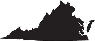 State Of Ky Clipart - Virginia Governor Election Map (400x320)