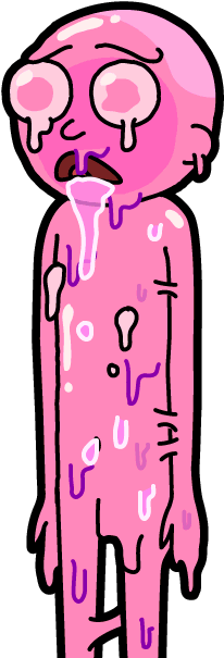 Image Pm 117 Rick And - Pocket Mortys Blob Morty (300x650)