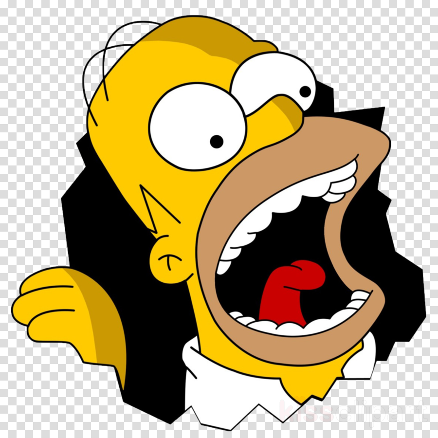 Simpson Png Clipart Homer Simpson Bart Simpson Marge - Homer Simpson (900x900)