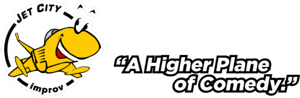 End Of The Year Comedy Event, Complete With A Full - Jet City Improv (620x219)