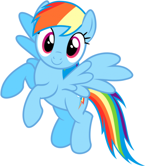 Free Png Download Rainbow Dash Vector Png Images Background - My Little Pony Transparent Background (480x549)