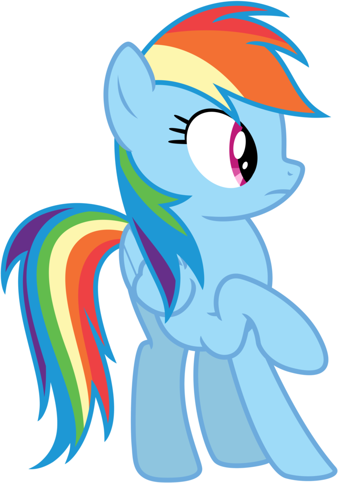 Vector Rainbow Dash 16 By Estories - Радужное Пони (753x1060)