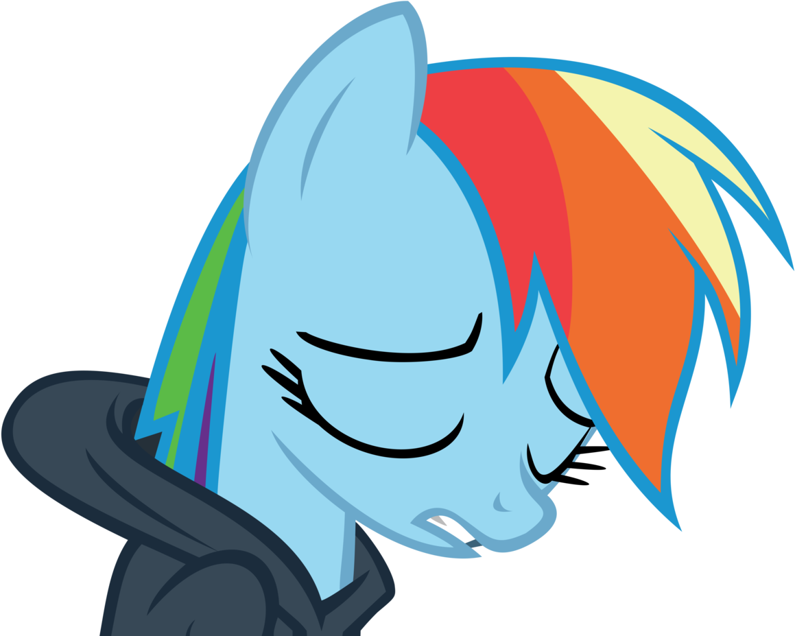 Absurd Res Artist Dasduriel Clothes Artistdasduriel - Mlp Rainbow Dash Sad (1280x1004)