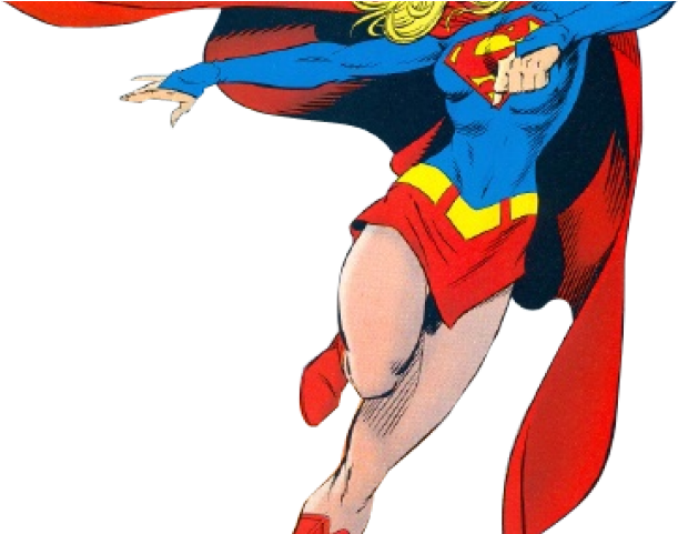 Supergirl Clipart Marvel , Png Download - Supergirl Clipart Marvel , Png Download (611x481)