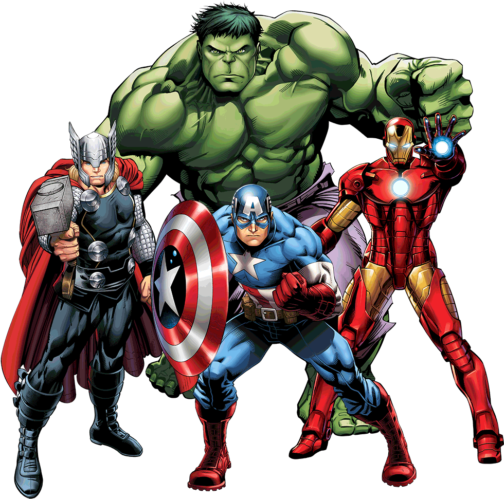 Avengers Png Clipart - Thor Animated (1024x999)