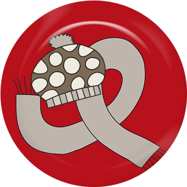 Winter Plaid Brad - Circle (456x456)