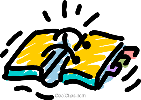 3-ring Binders Royalty Free Vector Clip Art Illustration - 3-ring Binders Royalty Free Vector Clip Art Illustration (480x342)