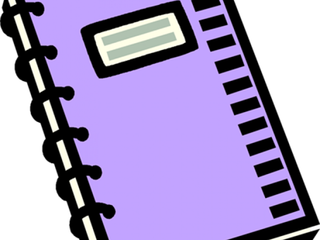 Purple Clipart Notebook - Interactive Science Notebook 8 (640x480)