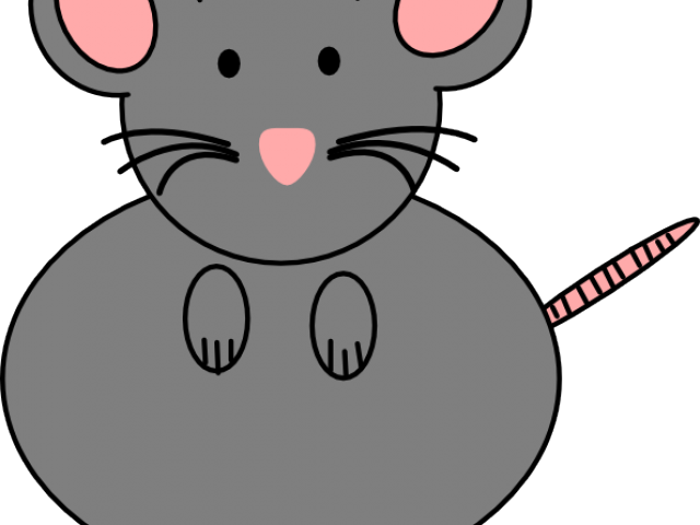 Original - Rat Clipart Black And White (640x480)