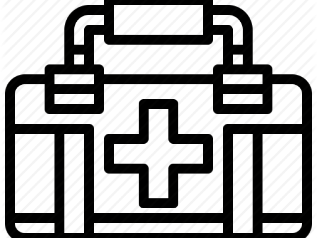 Emergency Clipart Emergency Help - Accesorios De Doctor Para Colorear (640x480)