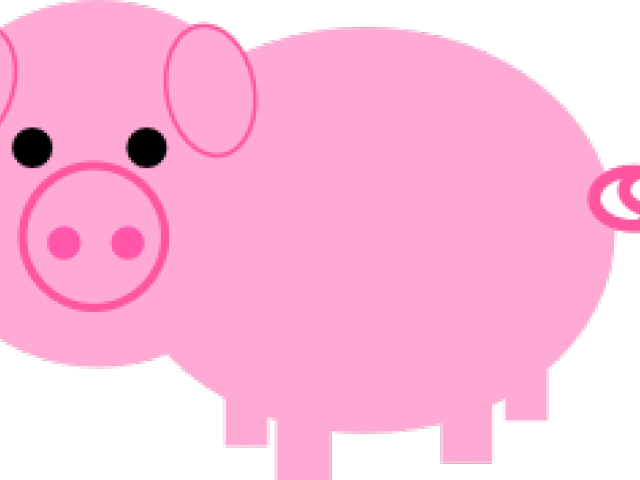 Pig Clipart Outline - Pig Clipart Outline (640x480)