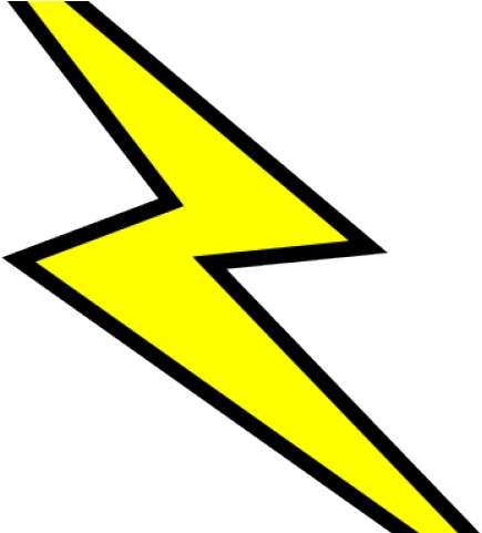Lightning Clipart Cartoon - Lightning Strike Lighting Bolt Png (640x480)