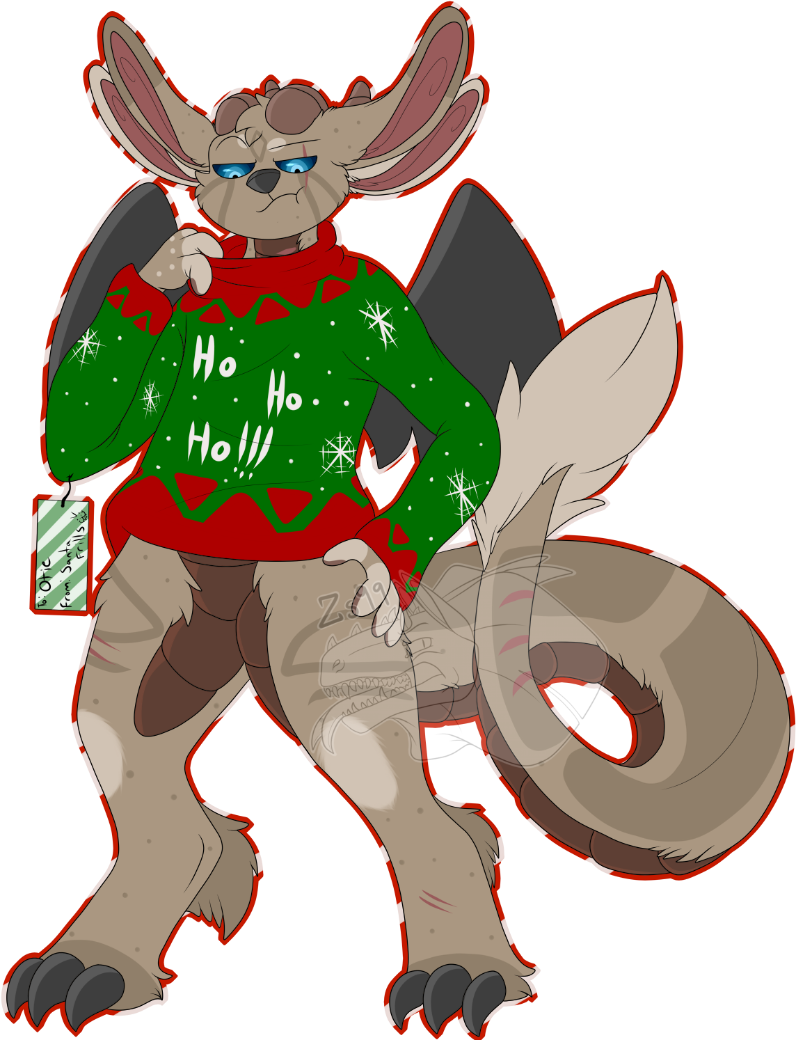 [ga] Christmas Sweater - Illustration (1165x1500)