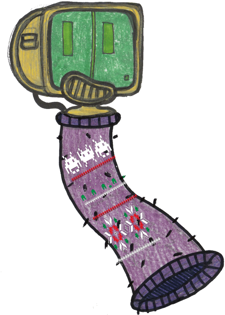 That's A Christmas Sweater By Drquack64 - Illustration (756x1057)