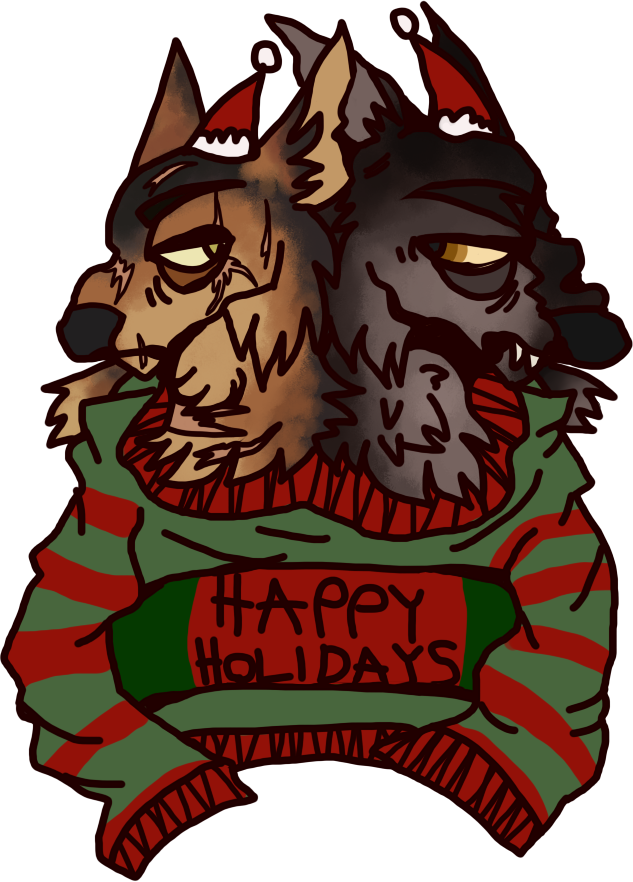 Ugly Christmas Sweater By Wilssonn - Cartoon (633x882)