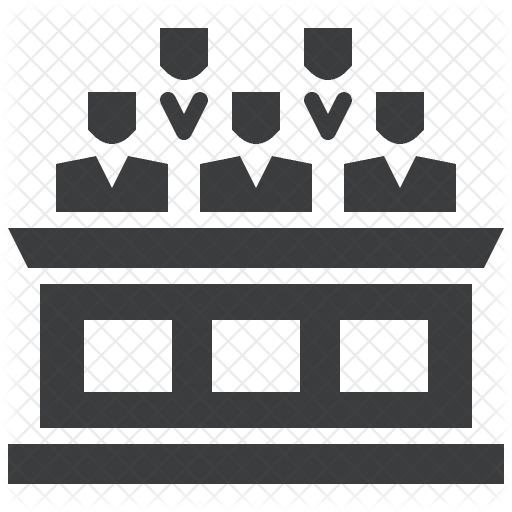 Icon Crime Security Icons In Svg And - Jury Icon (512x512)