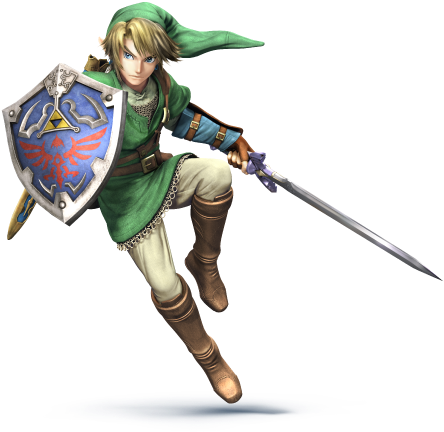 There's Chainmail Underneath The Tunic - Super Smash Bros Wii U Link (461x461)