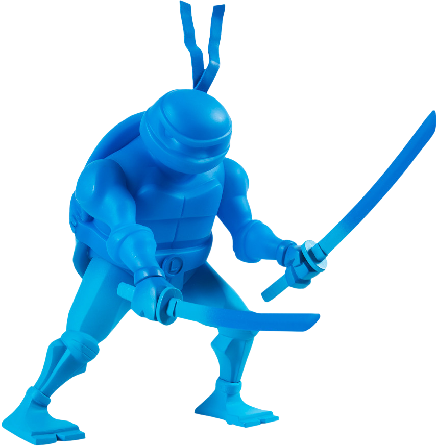 Teenage Mutant Ninja Turtles - Leonardo From Ninja Turtles (856x874)