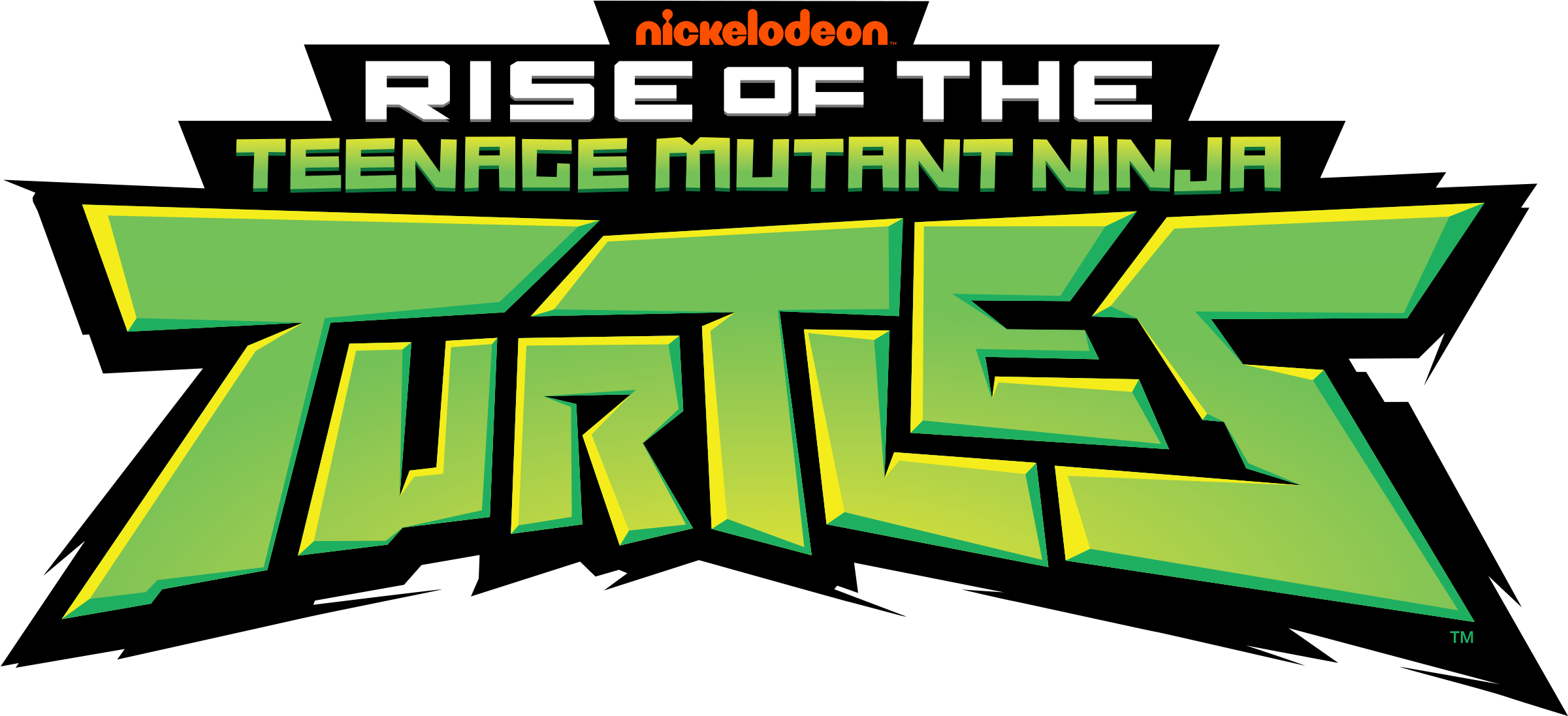 Toy Fair - Rise Of The Teenage Mutant Ninja Turtles Logo (2566x1351)
