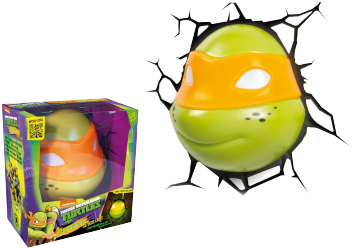 3d Light Fx 3d Michelangelo Tmnt Light - Michaelangelo (380x380)