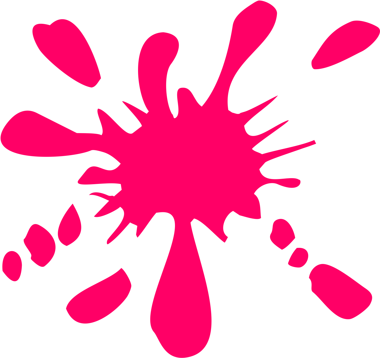 Paintball Times Splat Trans - Pink Paintball Splat (1445x1445)