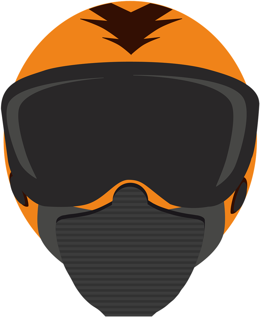 Helmet Paintball Games - Illustration (1192x1280)