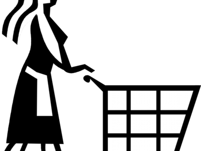 Retail Clipart Grocery Cart - Retail Clipart Grocery Cart (640x480)