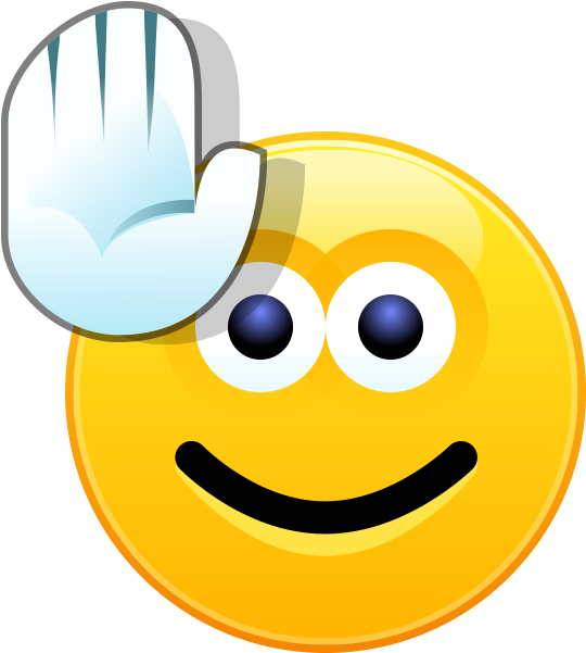 Emoticons Png For Free Download On - High Five Smiley Skype (600x600)