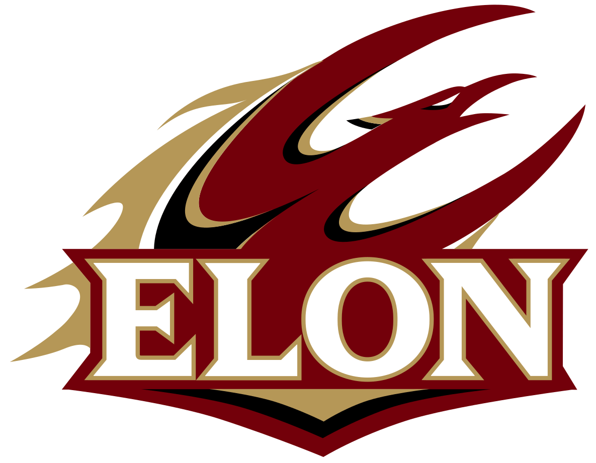 Cross Country Logo Vector - Elon University Football Logo (1200x930)