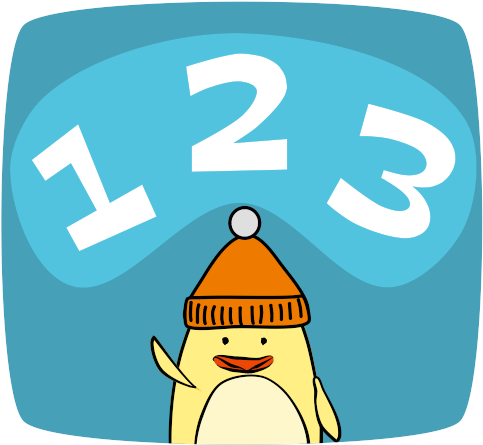 Counting Songs Button - Counting (500x500)