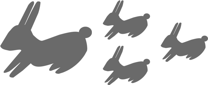 We Can Count The Number Of Rabbits To Find Out How - Illustration (750x325)