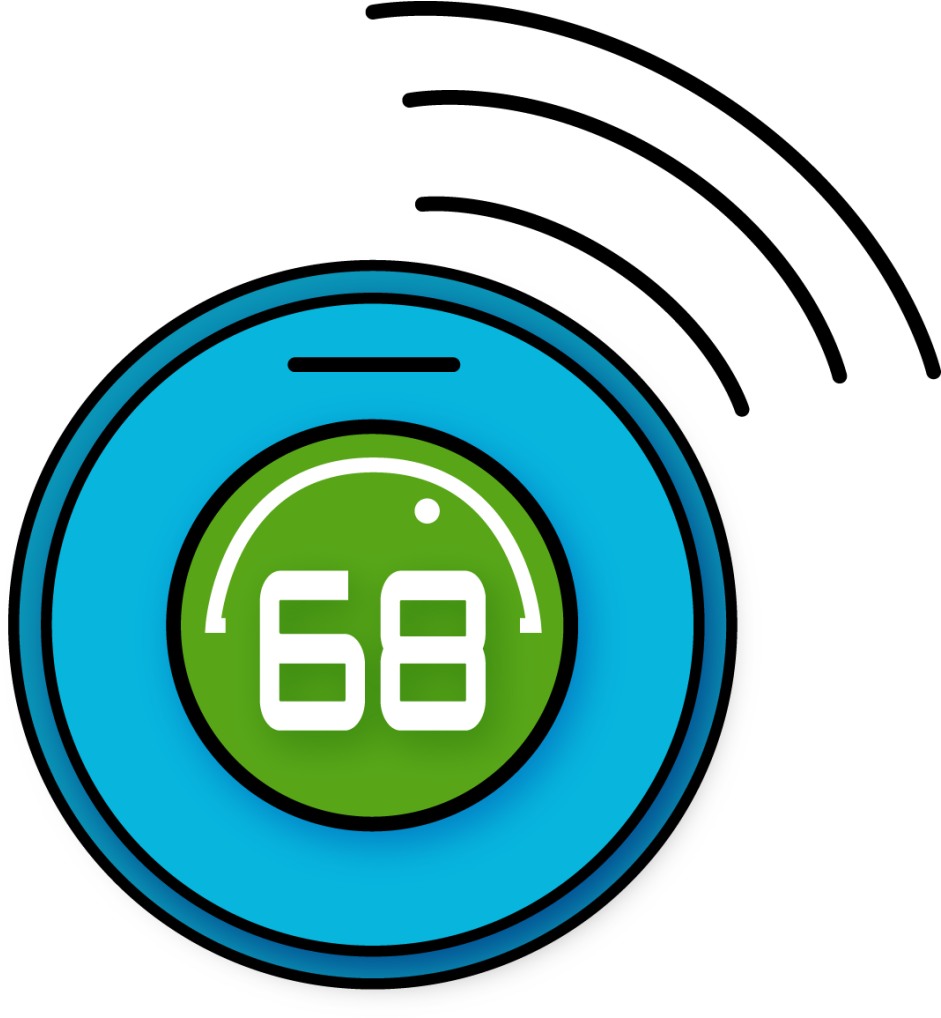 1 Smart Thermostat - Circle (946x1024)
