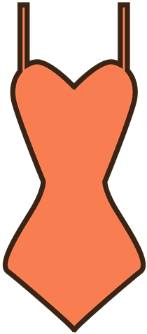 Clothing Transparent Png Svg - Traje De Baño Dibujo (512x512)