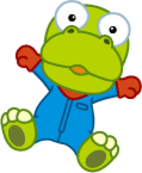 Free Png Download Crong Wearing Swimsuit Clipart Png - Transparent Crong And Pororo (480x585)