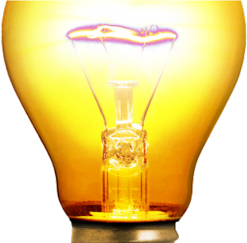Bulb Clipart Transparent Background - Incandescent Light Bulb Png (640x480)