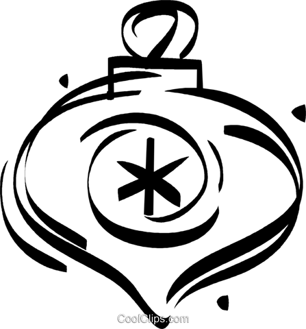 Christmas Decorations Royalty Free Vector Clip Art - Christmas Decorations Royalty Free Vector Clip Art (447x480)