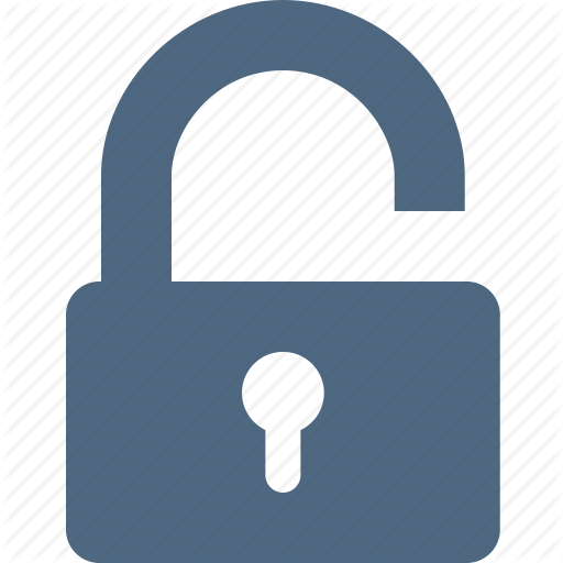 Padlock Unlock Clipart Padlock Clip Art - Padlock Unlock (512x512)