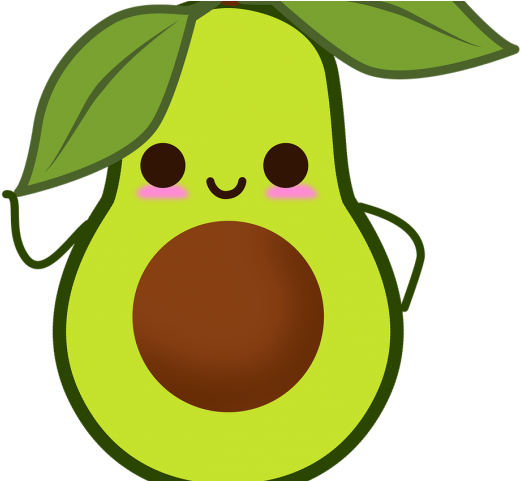 Diner Clipart 50's - National Avocado Day Clipart (640x480)