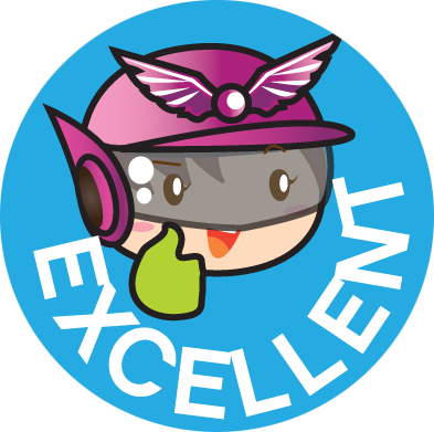 “little Healthy Fighter” Sticker - Cartoon (393x391)