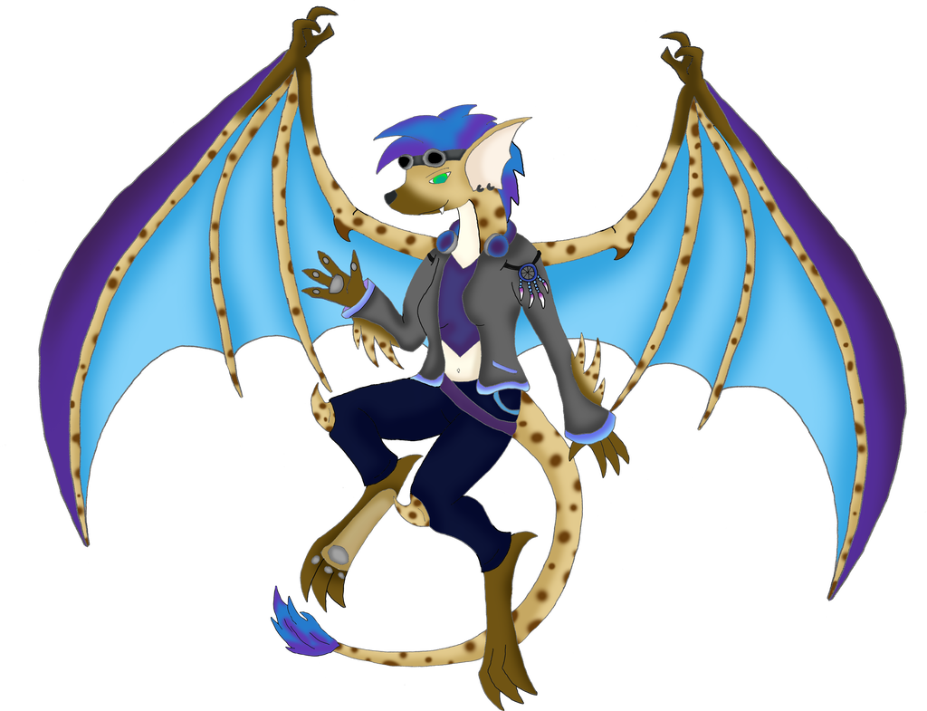 Gargoyle Hyaenenrudel Fursona By Crystal Rosewing Gargoyle - Gargoyles (1024x785)