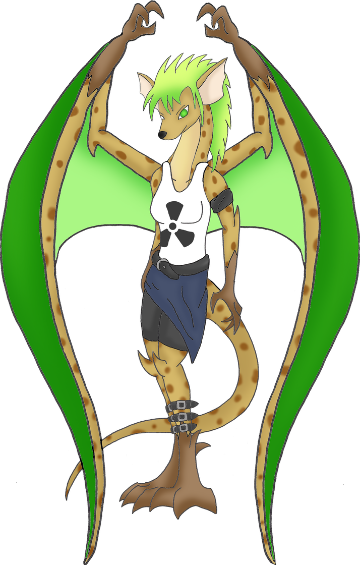 Midori Gargoyle By Crystal-rosewing - Cartoon (714x1120)