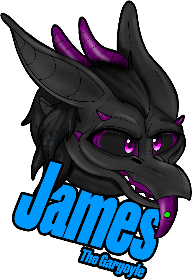 James Headshot Badge - Illustration (744x1048)