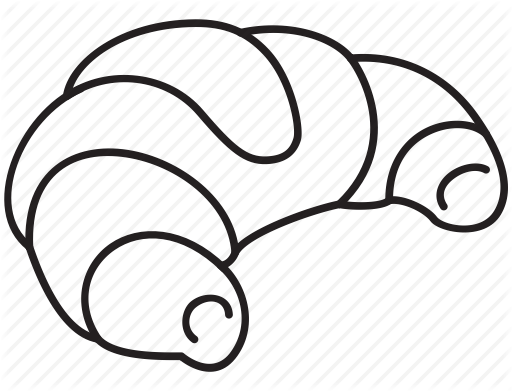 512 X 391 3 - Icon Croissant (512x391)